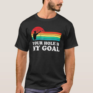 Camiseta Seu Buraco Meu Jogador Cornhole Cornhole Champio