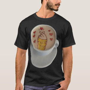 Camiseta seu café está pronto, café, café, café e café