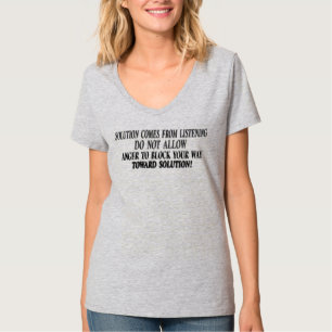 Camiseta "Seu Caminho Para A Solução" Design. Comprar Agora