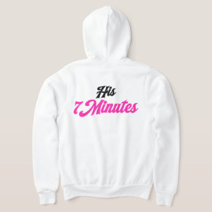 Camiseta Seu Casaco com Capuz Zip 'Seus 7 Minutos' de Casal