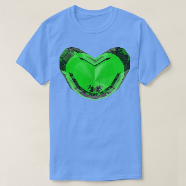 Camiseta Seu Coração é uma Gem 3 (Frente do Design)