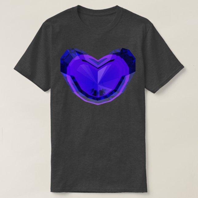 Camiseta Seu Coração é uma Gem 4 (Frente do Design)