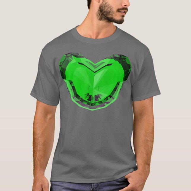 Camiseta Seu Coração é uma Joia (Frente)