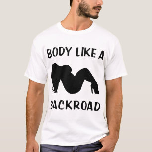 Camiseta Seu Corpo Como Uma Estrada Traseira #USAPatriotGra