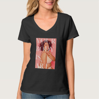 Camiseta Seu corpo é Arte - Fat Positive Self Care_1