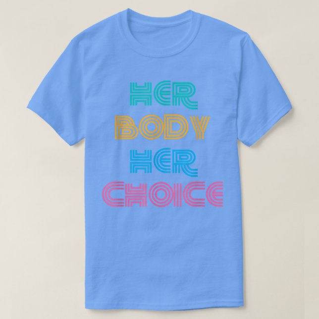 Camiseta Seu Corpo Sua Escolha Feminismo Empoderamento 269 (Frente do Design)