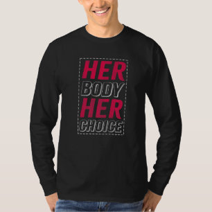 Camiseta Seu Corpo Sua Escolha Por Feministas