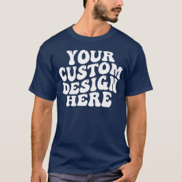 Camiseta Seu design personalizado aqui