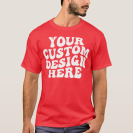 Camiseta Seu design personalizado aqui