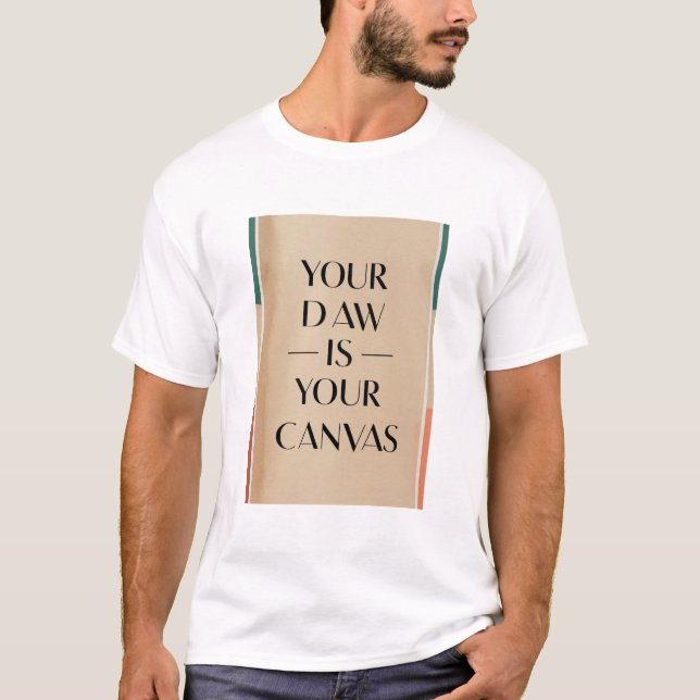 Camiseta Seu DIA É Sua Canvas (Frente)