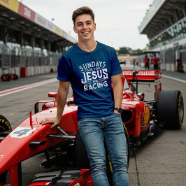 Camiseta Seu "Domingos são para Jesus e Corrida"