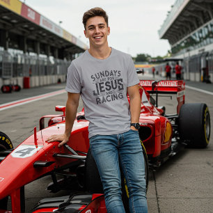 Camiseta Seu "Domingos são para Jesus e Corridas"