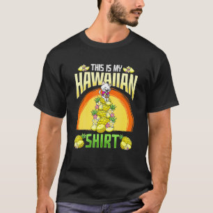 Camiseta Seu É Meu Gato Havaiano Luau Tropical Verão Havaí