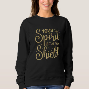 Camiseta Seu Espírito É O Verdadeiro Escudo Esporte Samurai