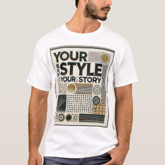 Camiseta Seu estilo sua história