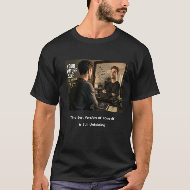 Camiseta Seu Eu do Futuro se Orgulha de Você (Frente)