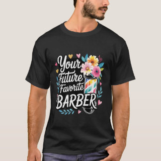 Camiseta Seu Futuro Barbeiro Cabelereiro Especialista em Co