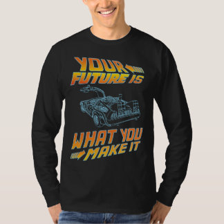 Camiseta Seu Futuro É O Que Você Faz Dele Carro Retrô Vinta