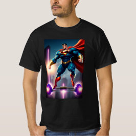 Camiseta Seu Herói Interior com Superforça Levante e Thor