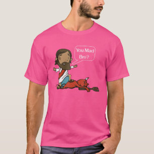Camiseta Seu Irmão Louco Jesus Cristo Cristão Diabo