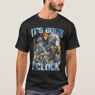 Camiseta Seu Loco Está Na Hora Legal Engraçado Lobo Alfa Lo