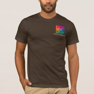 Camiseta Seu logotipo aqui Promocional Funcionarios para fu