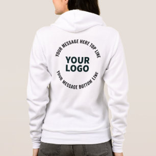 Camiseta Seu logotipo ou imagem Texto editável em negrito