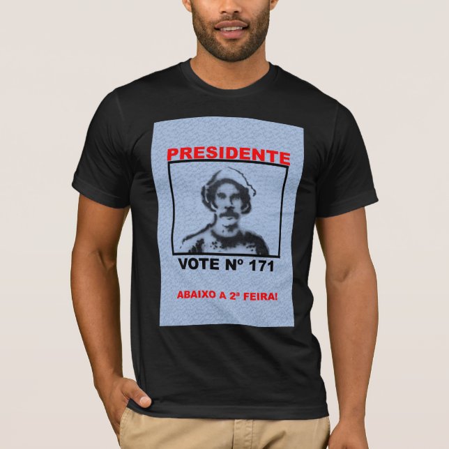 Camiseta Seu Madruga Presidente (Frente)