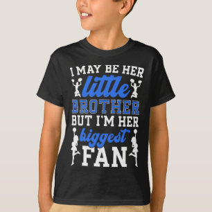 Camiseta Seu Maior Fã Torce Irmão De Uma Líder De Torcida B
