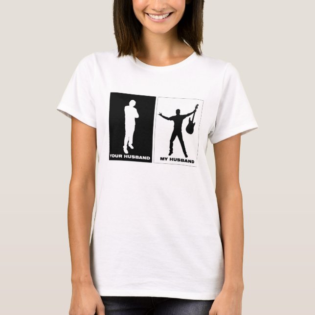 Camiseta Seu marido, meu marido (Frente)