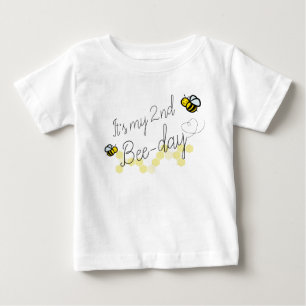 Camiseta Seu meu aniversário da abelha do mel do dia da