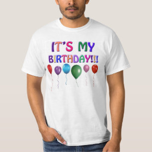 CAMISETA SEU MEU ANIVERSÁRIO E TUDO I GOT ERAM ESTE T-SHIR