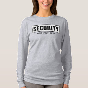 Camiseta Seu Modelo de Texto Personalizado Feminino Manga L