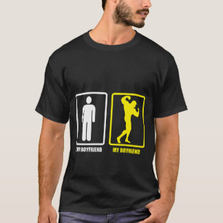 Camiseta Seu Namorado Meu Namorado amigo fisiculturista