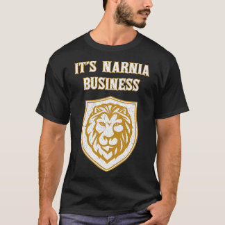 Camiseta Seu negócio Narnia É Narnia Business