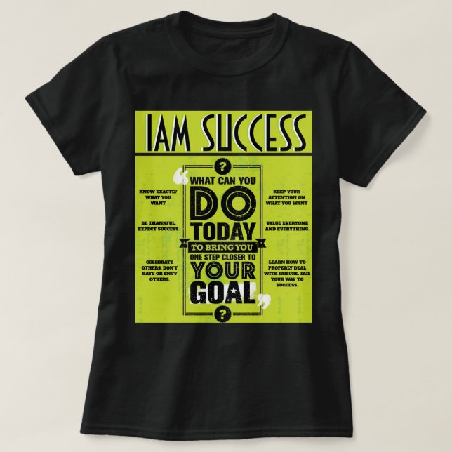 CAMISETA SEU OBJETIVO (Frente do Design)