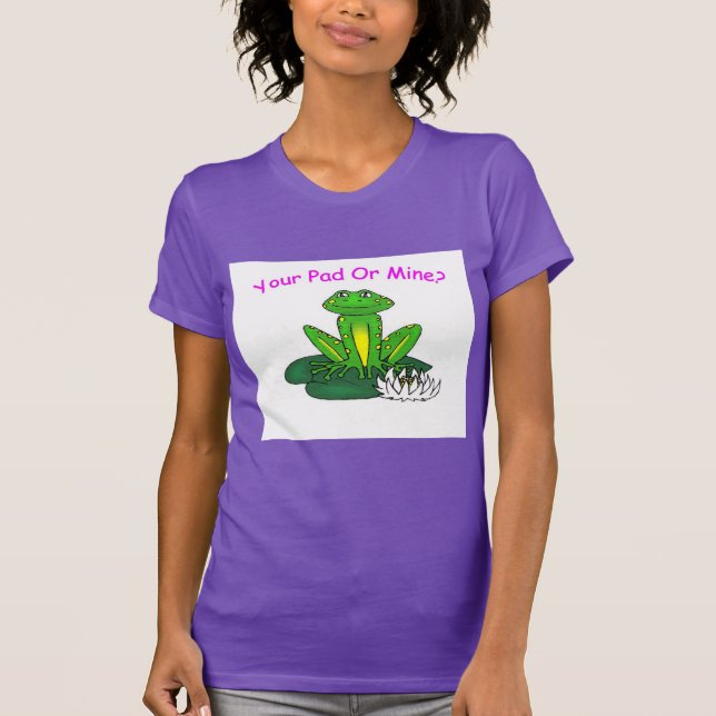 Camiseta Seu Pad ou o Meu Roxo Feminino (Frente)