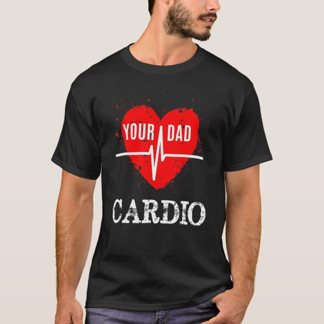 Camiseta Seu Pai É Meu Cardio (Frente)