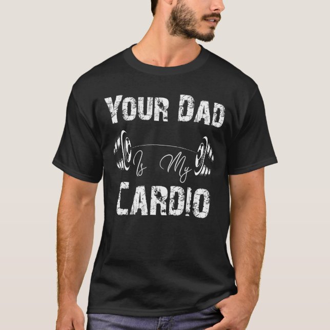 Camiseta Seu Pai É Meu Cardio Fanny (Frente)