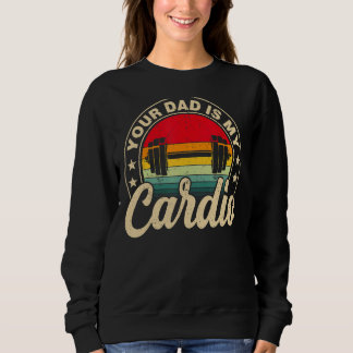 Camiseta Seu Pai É Minha Vintage Cardio Dizendo Sarcástico 