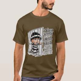 Camiseta Seu potencial é ilimitado, livre de dúvida