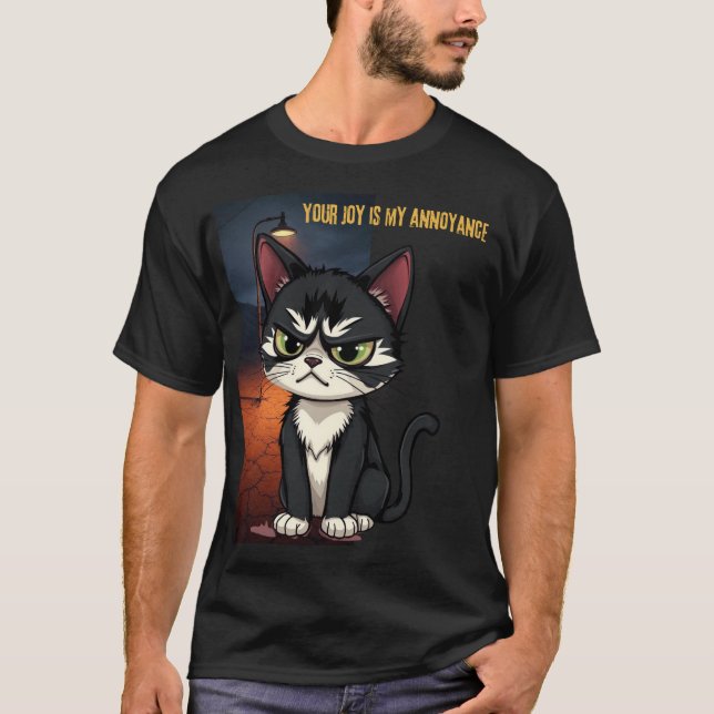 Camiseta Seu prazer é minha irritação (Frente)