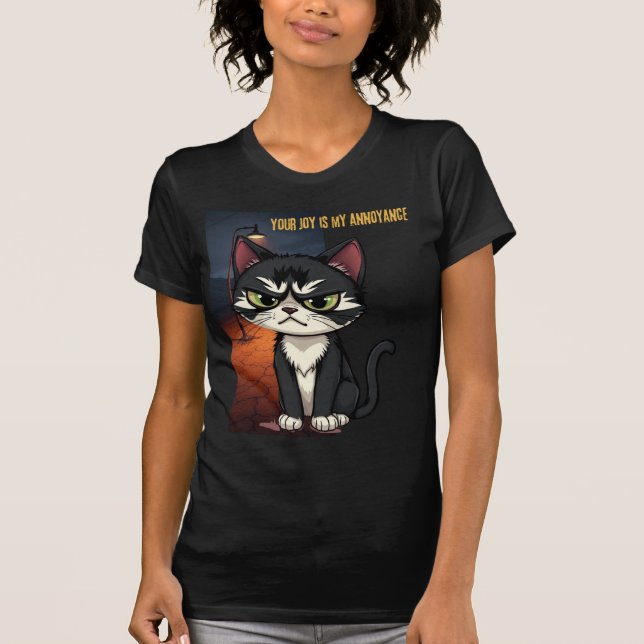 Camiseta Seu prazer é minha irritação (Frente)