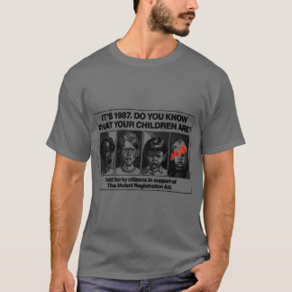 Camiseta Seu presente de 1987 Você sabe o que suas crianças