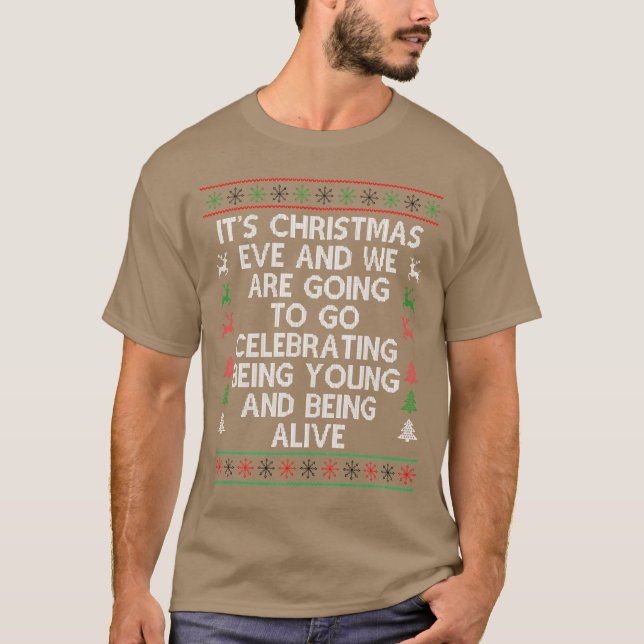 Camiseta Seu presente de Natal Feio de Natal (Frente)