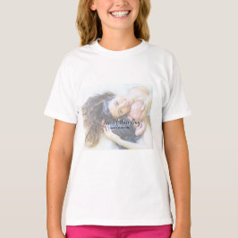 Camiseta Seu primeiro Dia das Mães com foto personalizada 