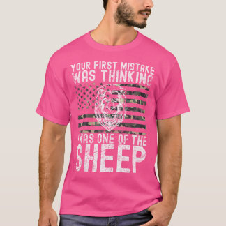 Camiseta Seu Primeiro Erro Foi Pensar Que Eu Era Um Dos S
