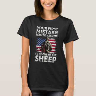 Camiseta Seu Primeiro Erro Foi Supor Que Eu Seria Um Dos
