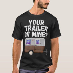 Camiseta Seu Reboque Ou Minha Natureza Ao Ar Exterior No Ve
