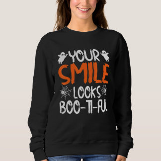 Camiseta Seu Sorriso Parece Boo Ti Ful Dentist Halloween Co